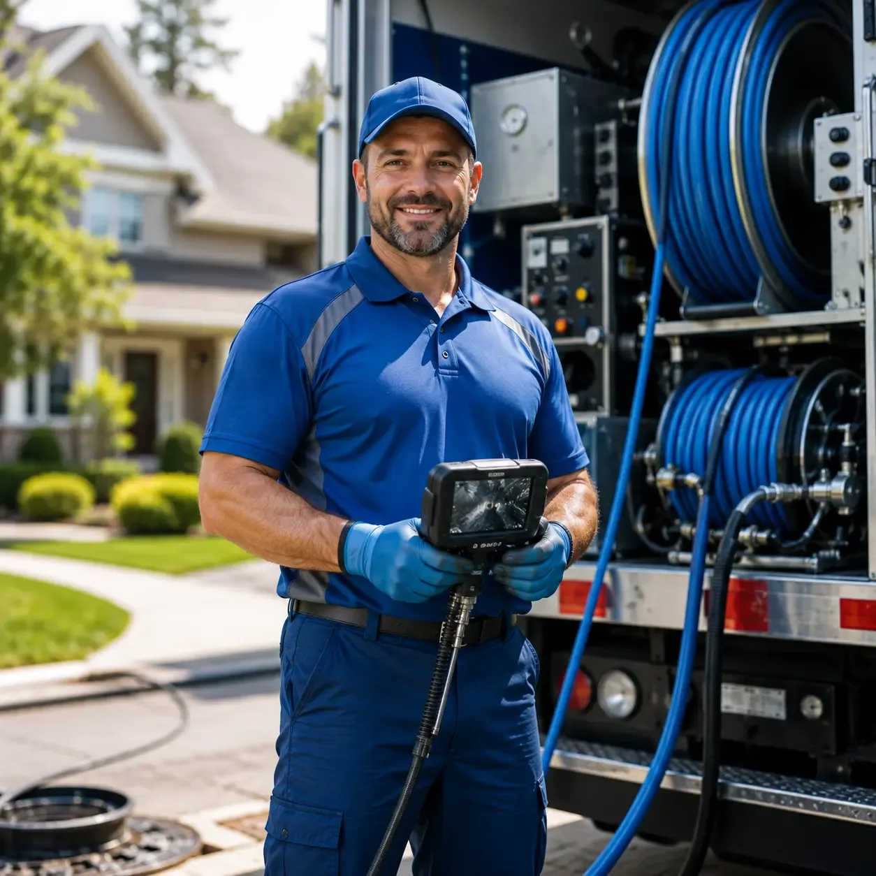 Local outdoor drain cleaning specialists in Winthrop, MN